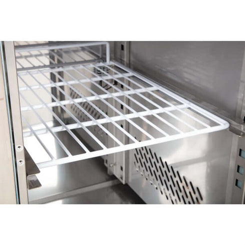 Polar U-Series 3 Door Counter Fridge 339Ltr G378-A